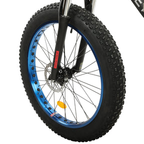 UL Certified-Ecotric Rocket Fat Tire Beach Snow Electric Bike - Blue