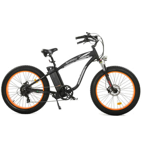 Ul Certified-Ecotric Hammer Electric Fat Tire Beach Snow Bike - Orange For Canada Ul-E-Bike