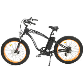 UL Certified-Ecotric Hammer Electric Fat Tire Beach Snow Bike - Orange