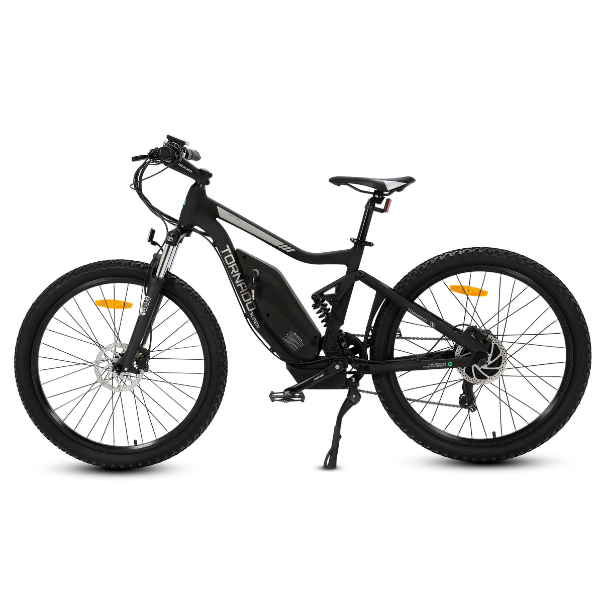 Ecotric Tornado Full Suspension MTB Electric Bike-senior