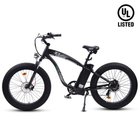 Hammer Electric Fat Tire Beach Snow Bike-senior - 3