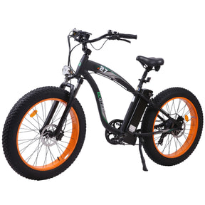 UL Certified-Ecotric Hammer Electric Fat Tire Beach Snow Bike - Orange