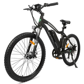 UL Certified-Leopard Electric Mountain Bike - Matt Black - 2