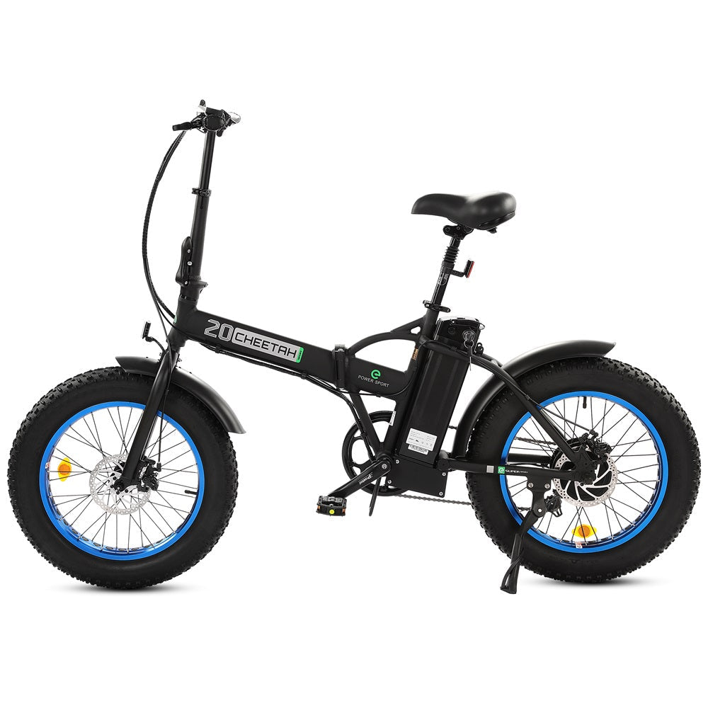 36V Fat Tire Portable and Folding Electric Bike-senior - 1