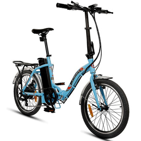 UL Certified-20inch Blue Starfish portable and folding electric bike - 3