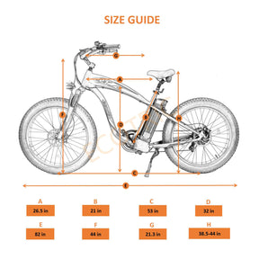 Hammer Electric Fat Tire Beach Snow Bike-senior - 7