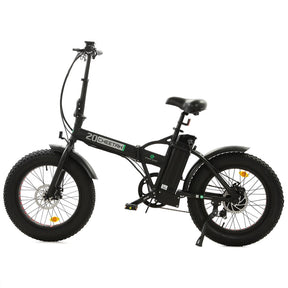 48V Fat Tire Portable and Folding Electric Bike with LCD display-senior - 1