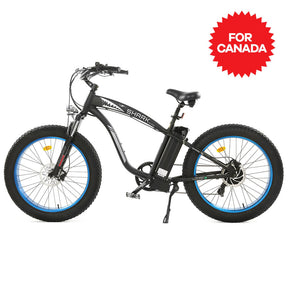 UL Certified-Ecotric Hammer Electric Fat Tire Beach Snow Bike-Blue