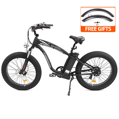 Ecotric Hammer Electric Fat Tire Beach Snow Bike-senior