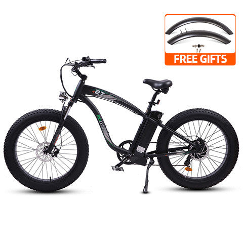 Ecotric Hammer Electric Fat Tire Beach Snow Bike-senior